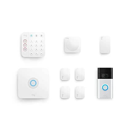 Ring Alarm 8-Piece Kit (2nd Gen) with Ring Video Doorbell