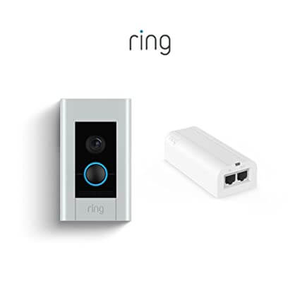 Ring Video Doorbell Elite with Ring PoE Adapter (2nd Gen)