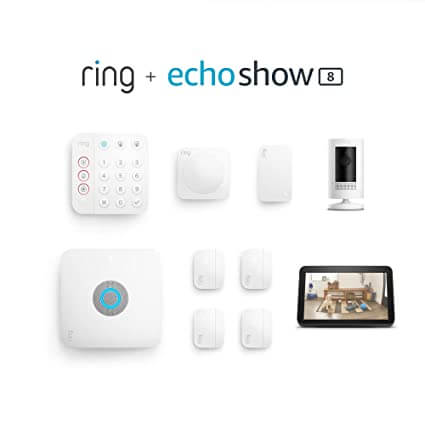 Ring Alarm Pro 8-Piece Kit with Ring Stick Up Cam
