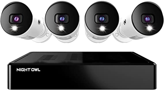 Night Owl Sp 4 Channel Bluetooth Video Home Security Camera