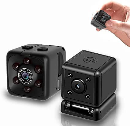 MIni Spy Hidden Camera *2 Wireless Small 1080P Security Camera